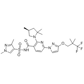 Elexacaftor CAS-nr.:2216712-66-0